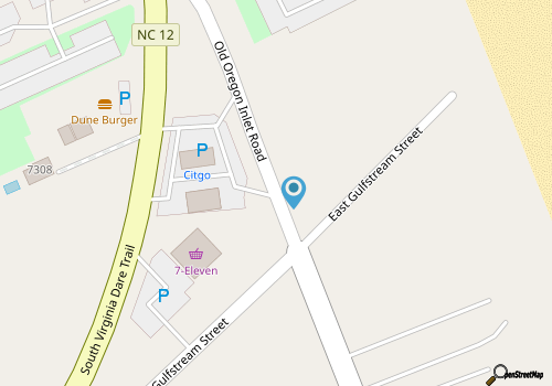 Sea Stars | Oceanfront | Nags Head | Sleeps 16 map location