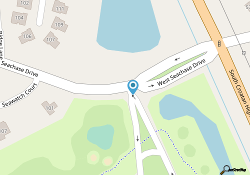 Sand Hills South: Soundfront, Golf Discounts, Spa map location