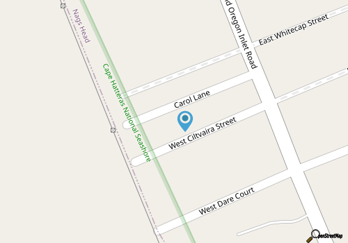 406 - South Nags Head, Updated 4-Bedroom Home that's Close to the Ocean! map location