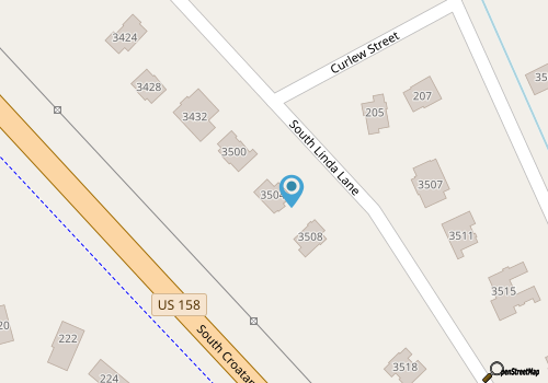 Homeplace | 995 ft to the beach | Private Pool, Hot Tub, Dog Friendly | Nags Head map location