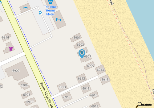 Ocean's Edge: Oceanfront, Pool, Spa, Dogs OK map location