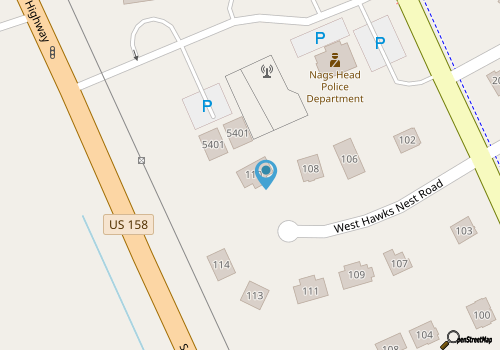 5586- Gabe and Abe's Ocean Breeze, | Oceanside | Nags Head | Sleeps 8 map location