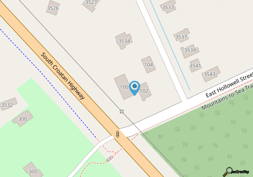 5434 - Live Oaks Cottage map location