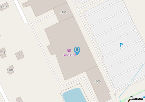 Food Lion map location