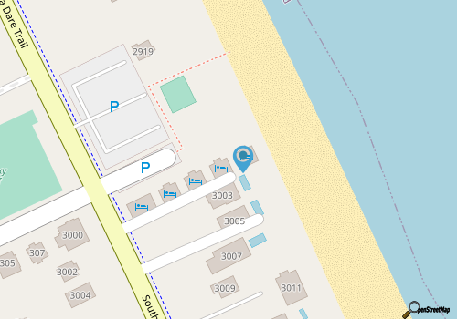 Hootie and the Blue Fish #4  Oceanside Direct Beach Access Friday to Friday map location
