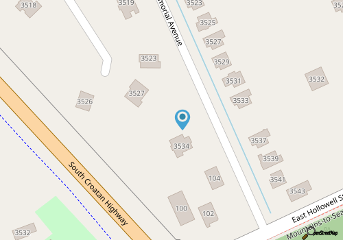 5435 - Carolina Gray map location
