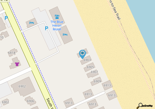 Carolina Sunshine - Nags Head MP 16, Oceanfront, Pool, Hot Tub, Pets OK, Flex Stays map location