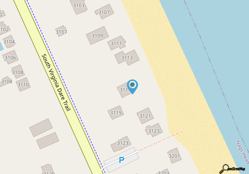 Fourth Estate Cottage:Historic oceanfront, sandy path to the beach, comfy & cozy map location
