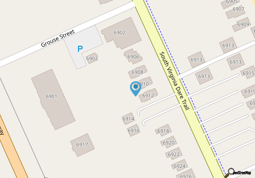 Seafari | Semi-Oceanfront | Nags Head | Sleeps 12 map location
