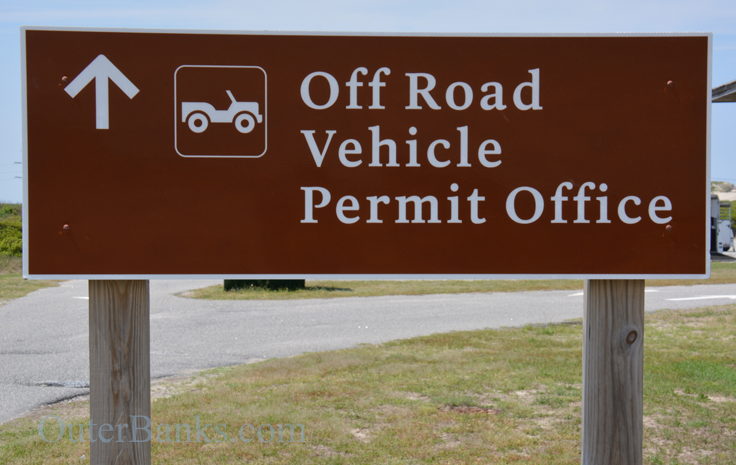 ORV Permit office at Coquina Beach