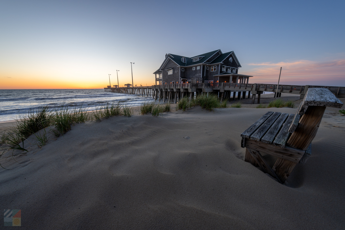 Jennette's Pier at sunrise