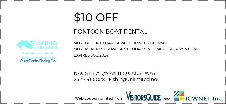 Fishing Unlimited / Outer Banks Fishing Pier Deals & Promos - Nags