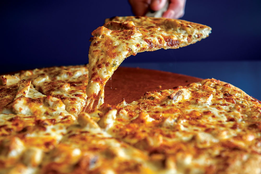 Pizzazz Pizza Company pizza