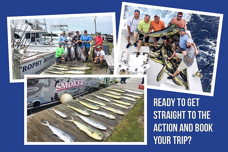 Oregon Inlet Fishing Center collage