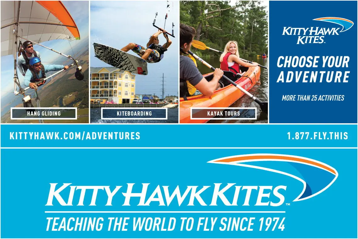 $10 OFF HANG GLIDING AT KITTY HAWK KITES