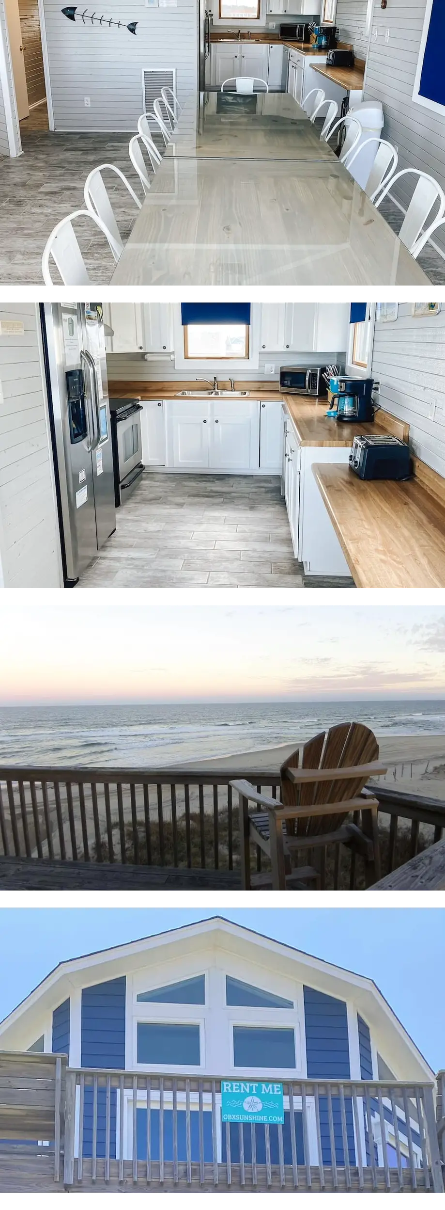 Amazing Views! Large Oceanfront! 3 King Master Bedrooms!