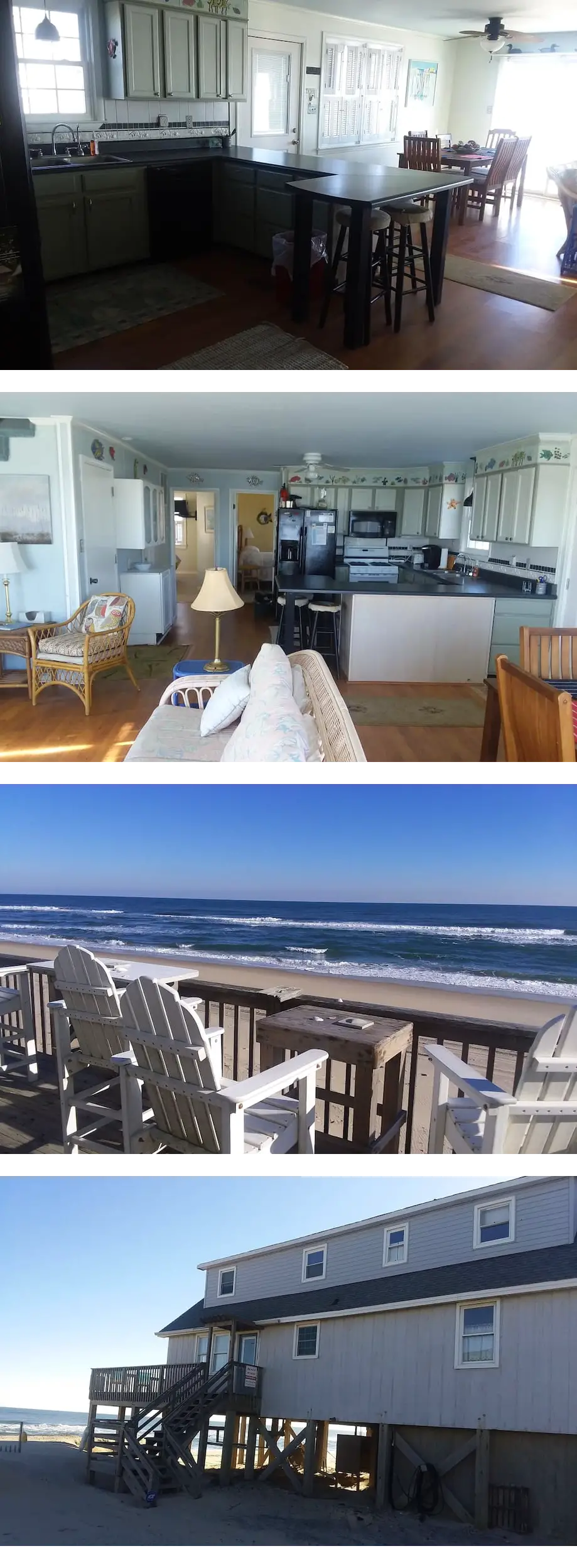 The Beach House   As close to the ocean as it gets
