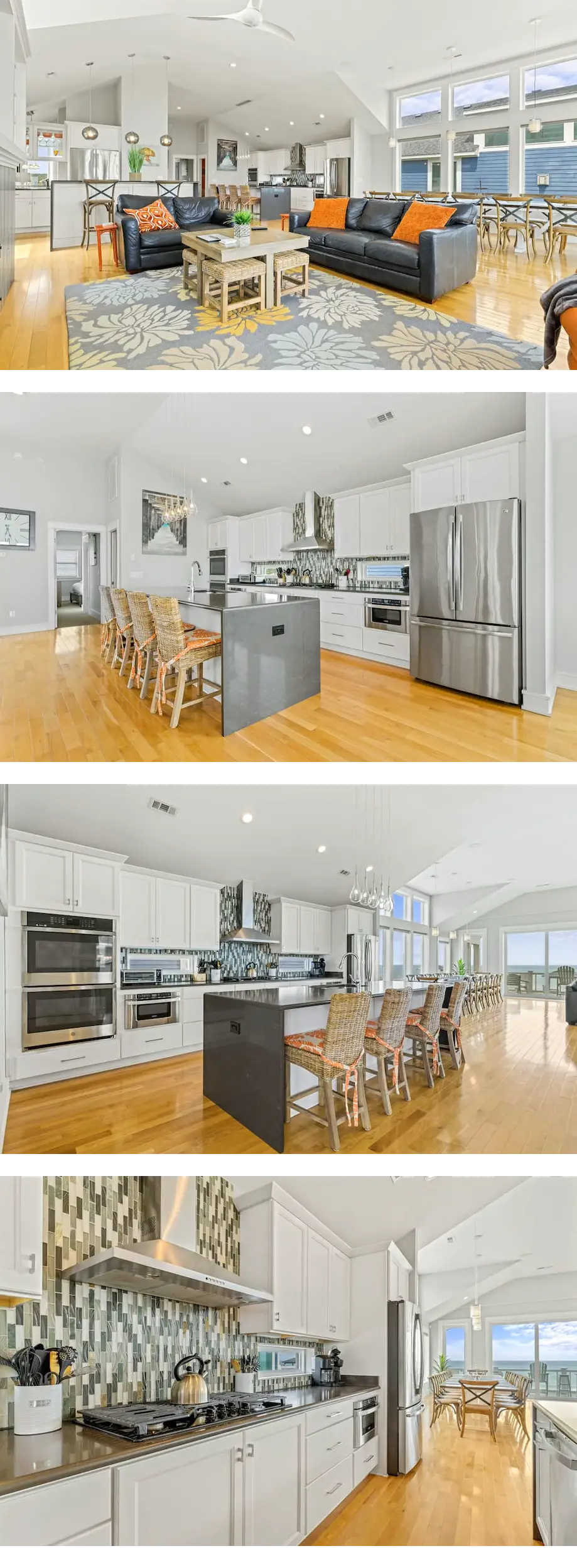 Eleanor Dare 8 Bedroom Oceanfront Home, Cabana Service, Private Pool & Pet Friendly