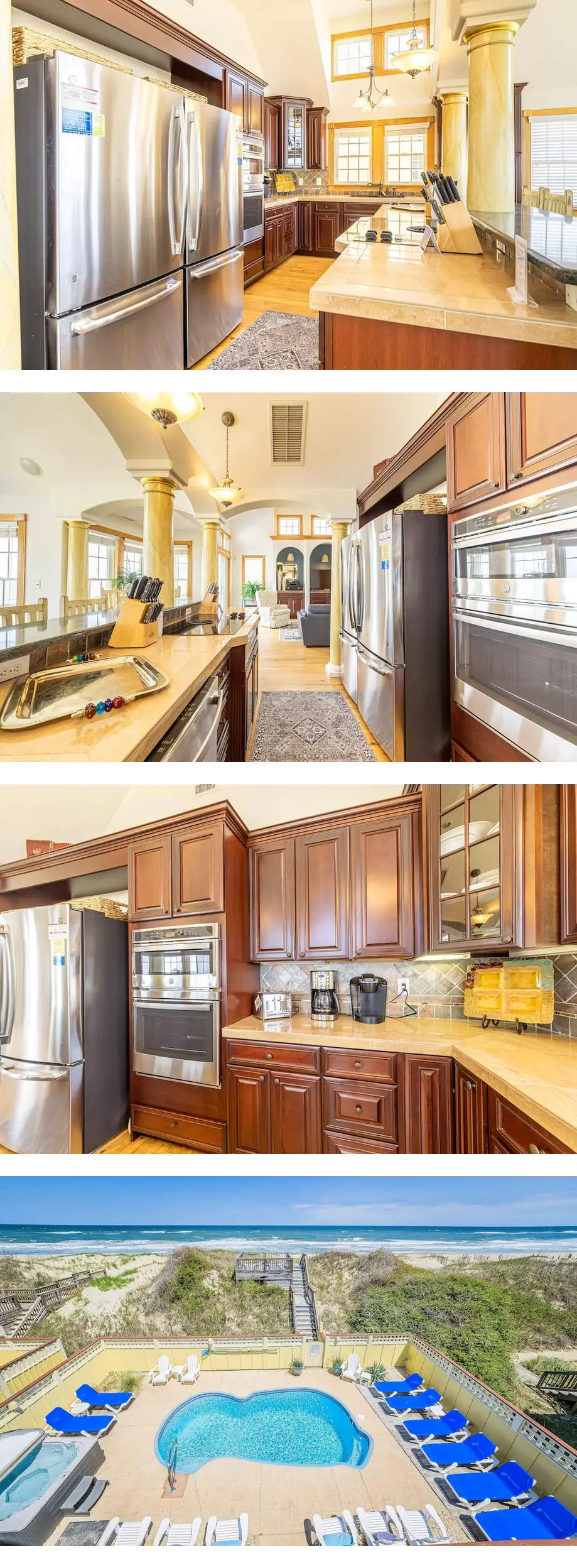 K1144 Sunkissed. Oceanfront, 8BR, Private Pool, Elevator, Home Theater, Pet Friendly!
