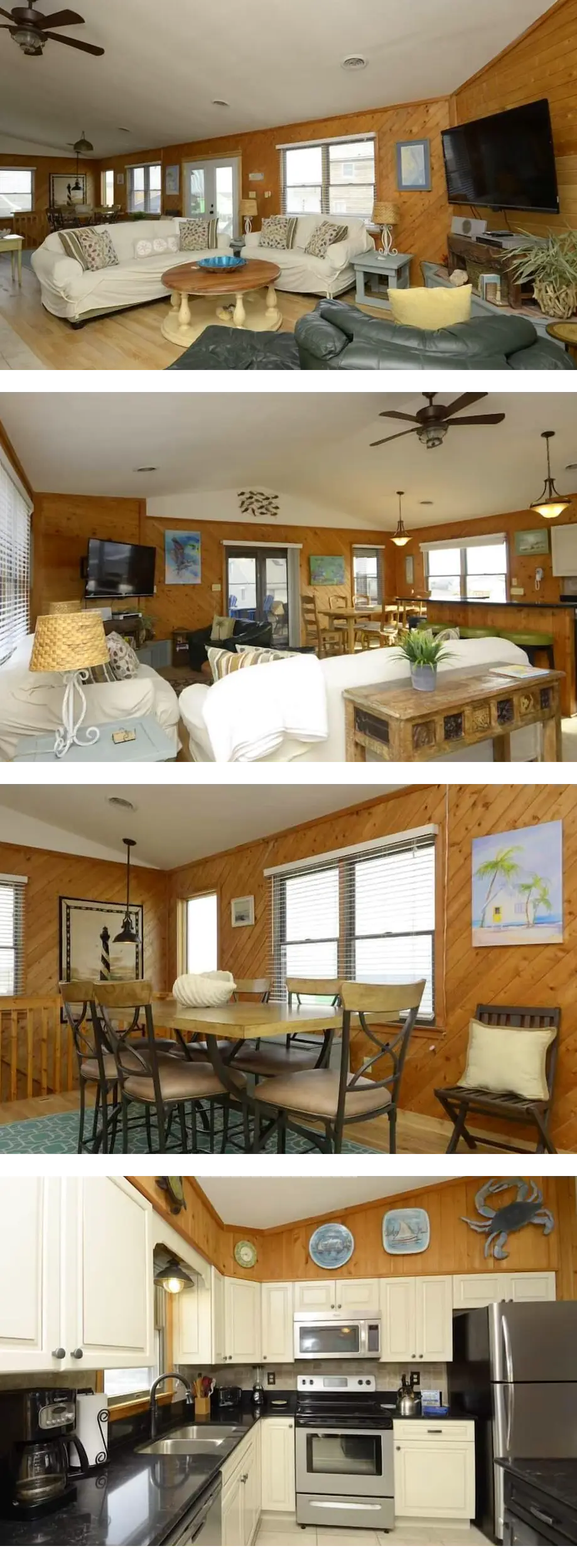 Semi-oceanfront with a hot tub in quiet South Nags Head!