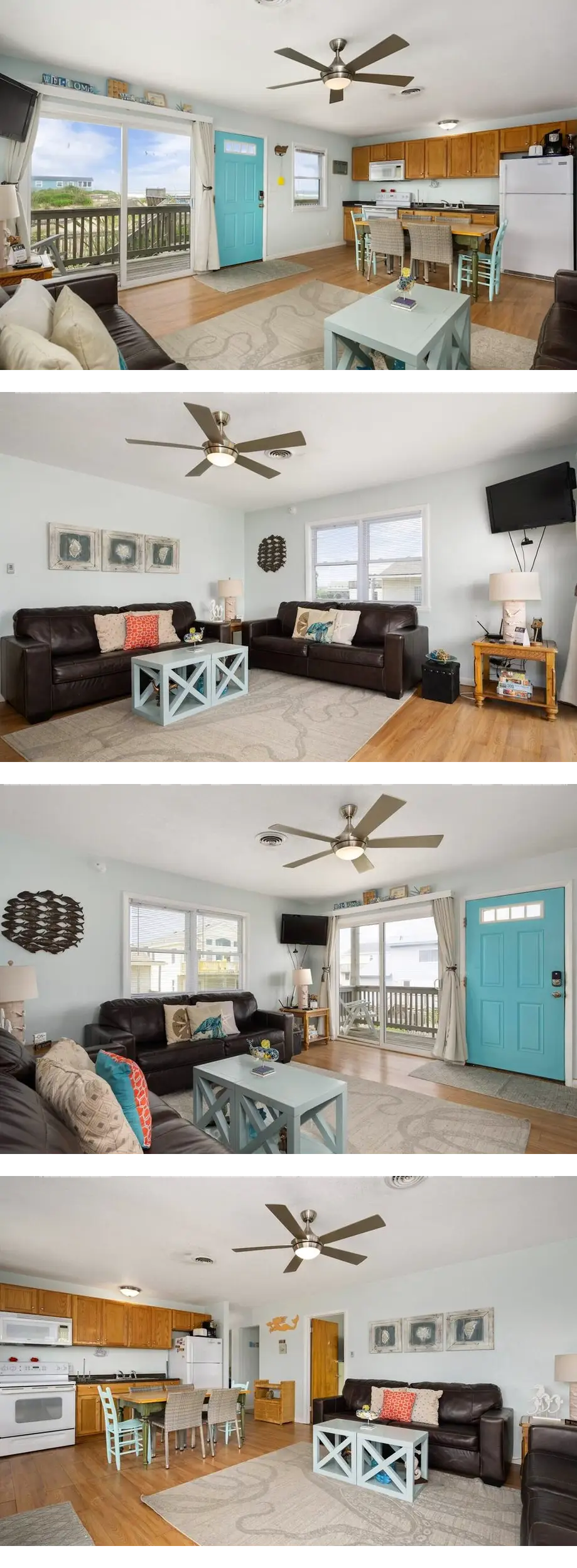 362 Dog-Friendly Ocean-Front Duplex - Ocean Views and Close to Pier