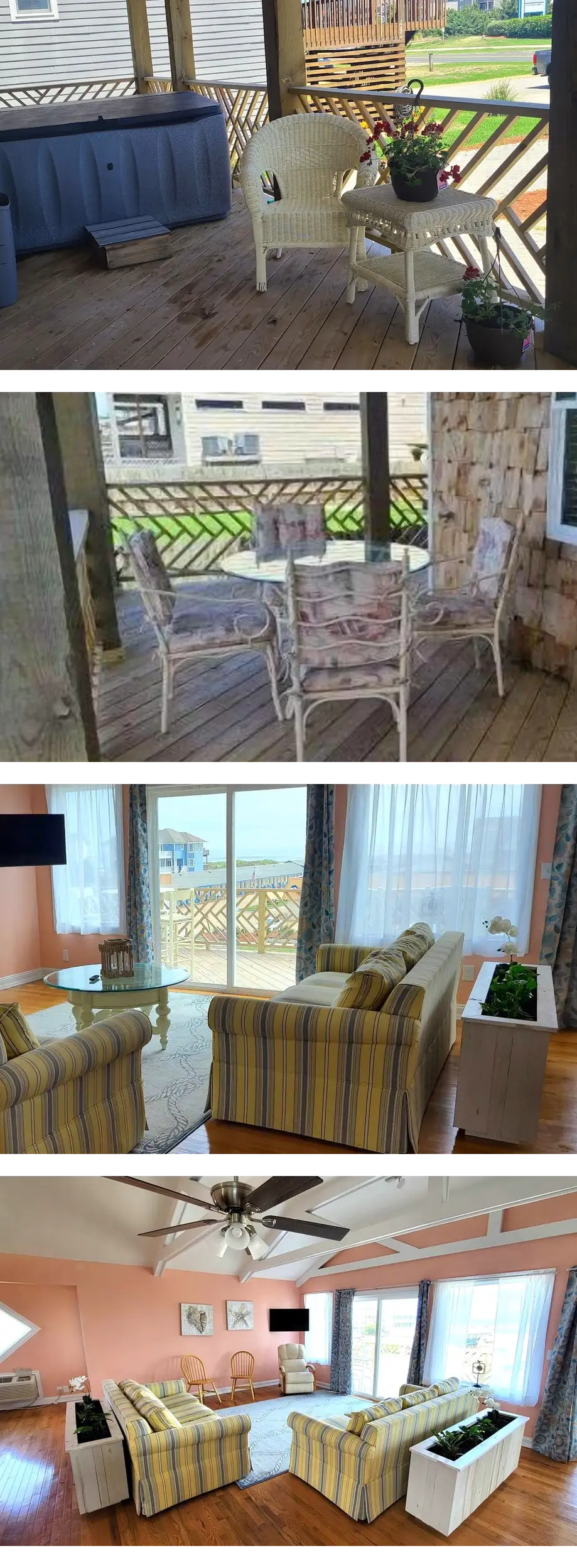 8018 Beach Rd, Semi-Oceanfront/Pool/Hot Tub, Ocean and Sound Views, Pool, Hot Tub, 5 Bedroom House o