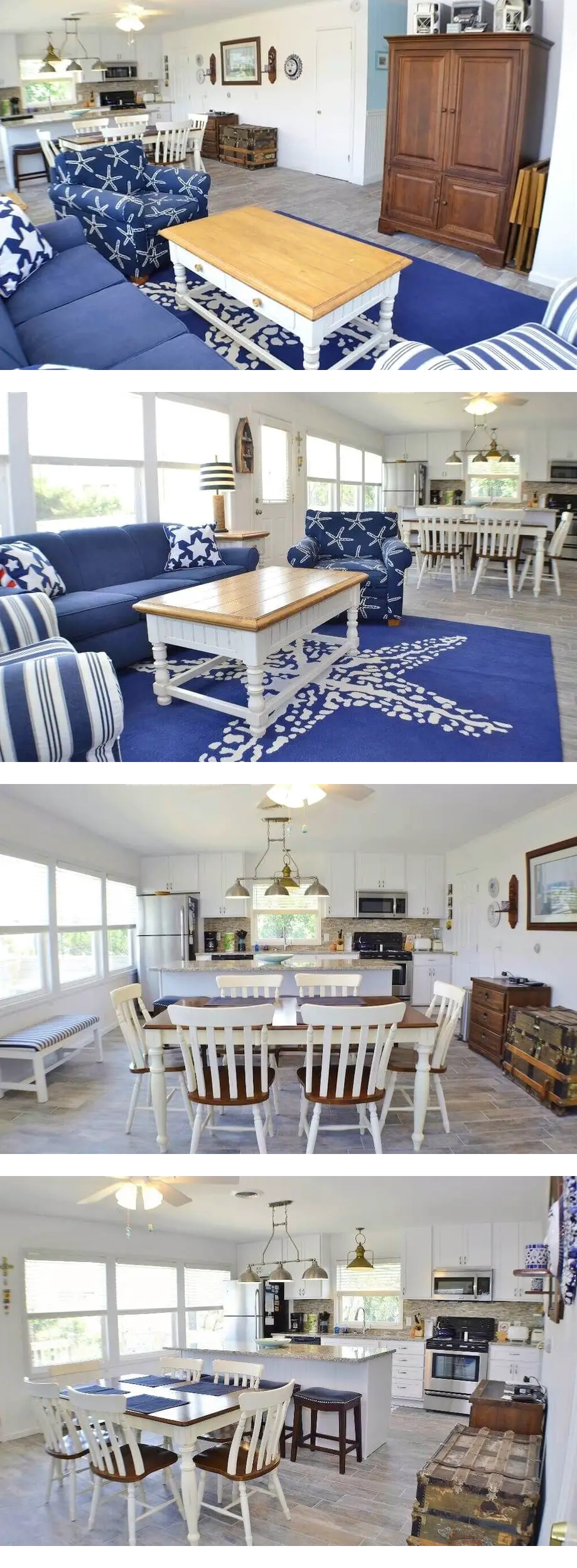 A homey slice of heaven, this is the perfect beach cottage retreat for you and your family! 