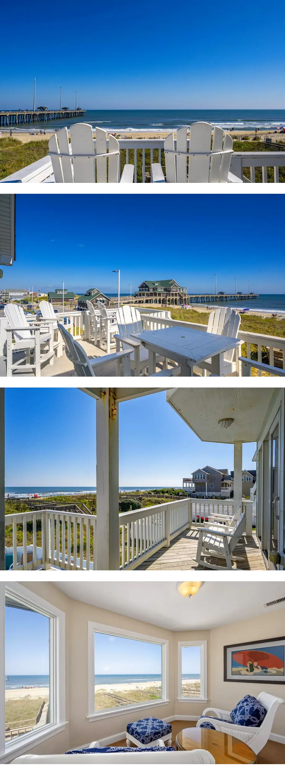 Busy Being Fabulous:Oceanfront, private pool, hot tub, rec & theater room, elevator