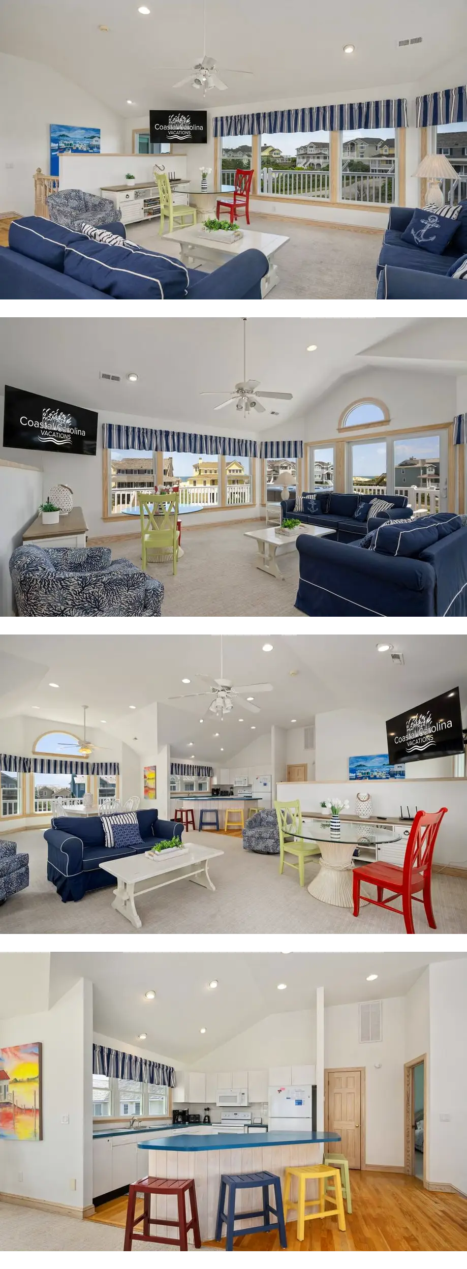 C-Side: Semi-oceanfront, hot tub, community oceanfront pool, walkway to beach by house.