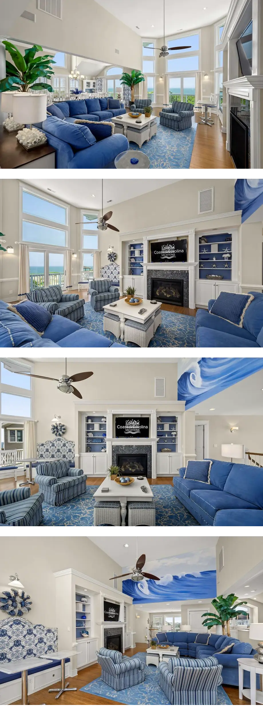 Carolina Blue: Oceanfront w/Views, pool, hot tub, rec & theater room, elevator!