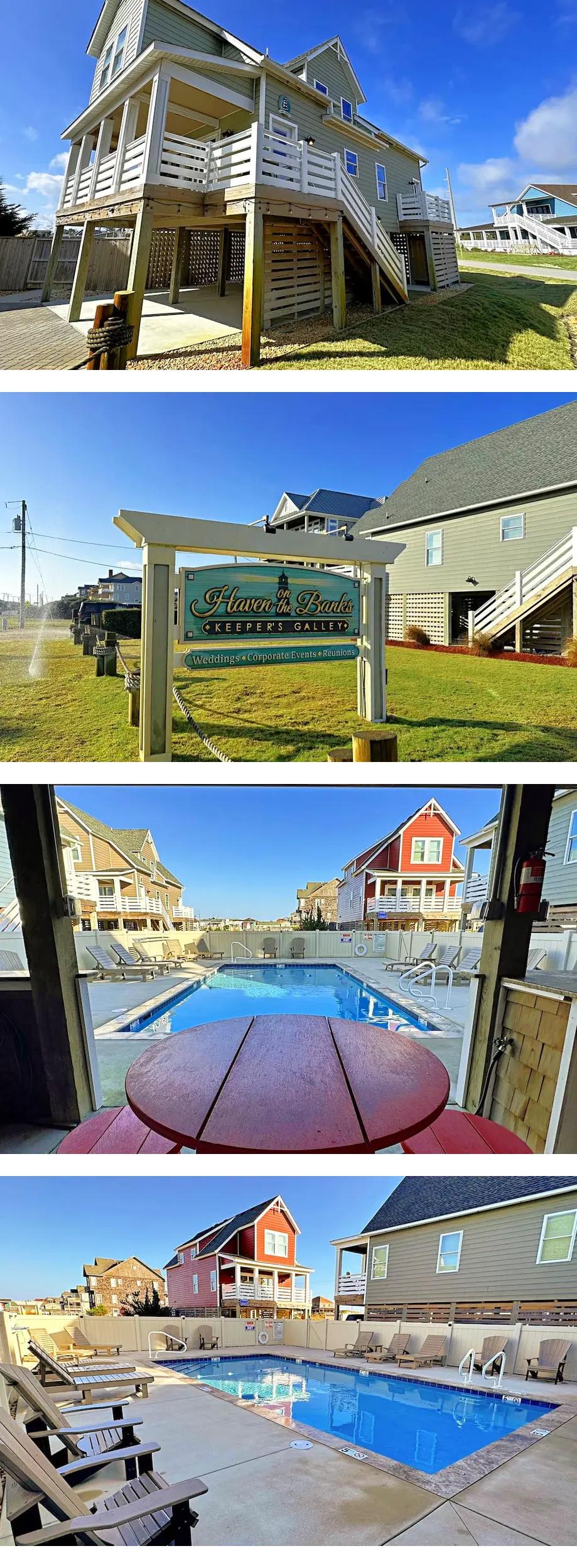 Cape Lookout Cottage: Pet Friendly, Semi-Oceanfront, Hot Tub and Community Pool!
