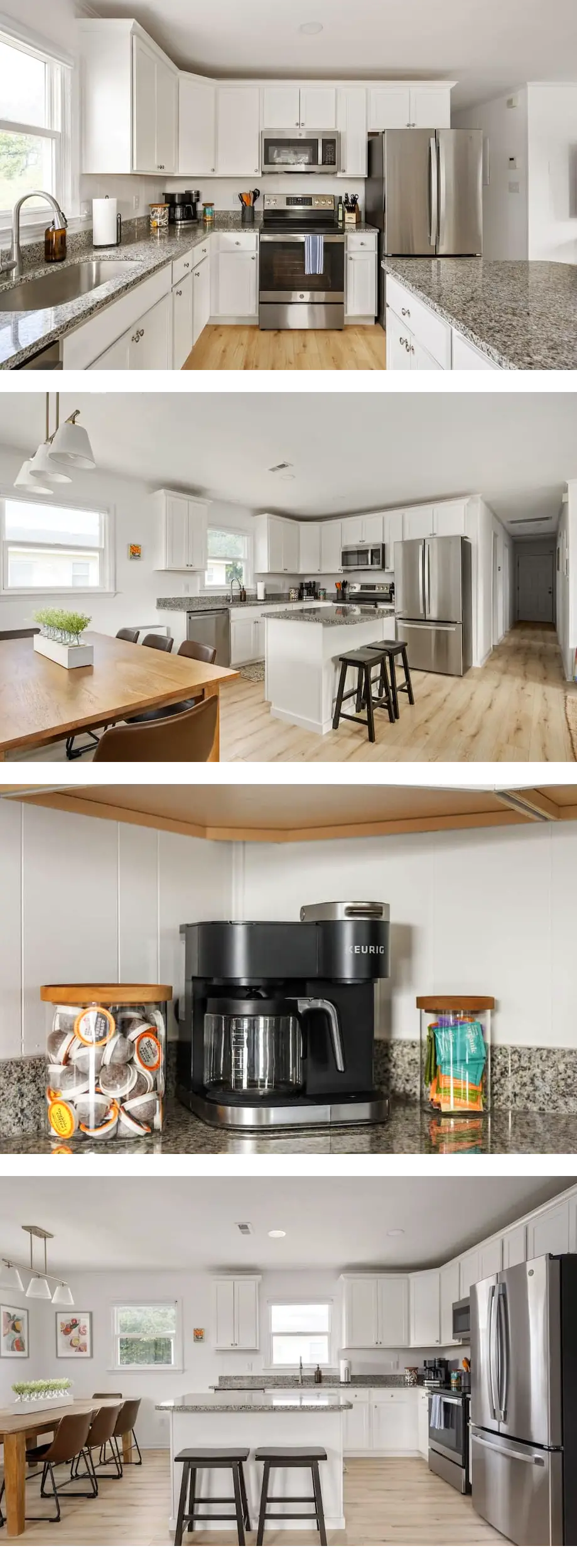 New remodel! Walk to beach. Private heated pool & hot tub. Fenced yard.