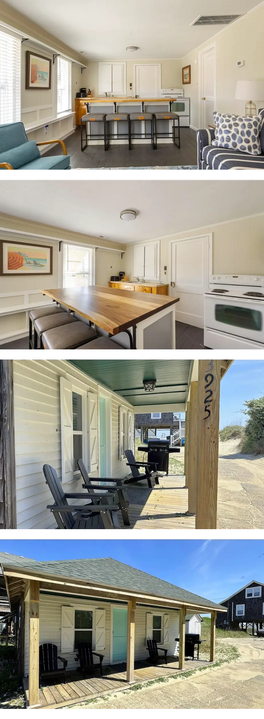 Nags Head 311B: Cozy Guest House, Dog Friendly, Oceanfront Lot