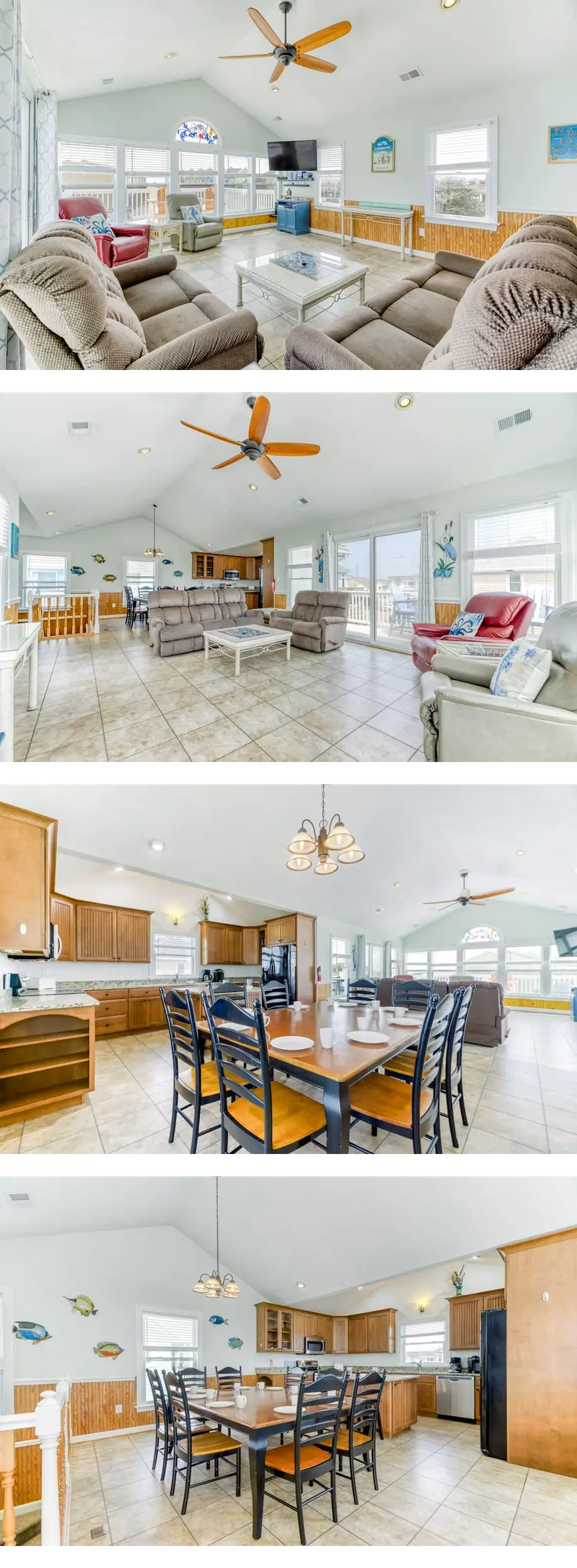 Nags Head vacation rental steps from the beach with rec room!