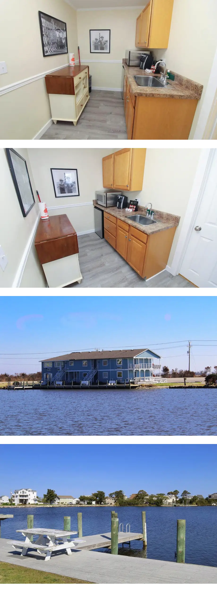 Starfish Suite at Fin & Feather 2BR Condo with Sound Views + Close to Beach