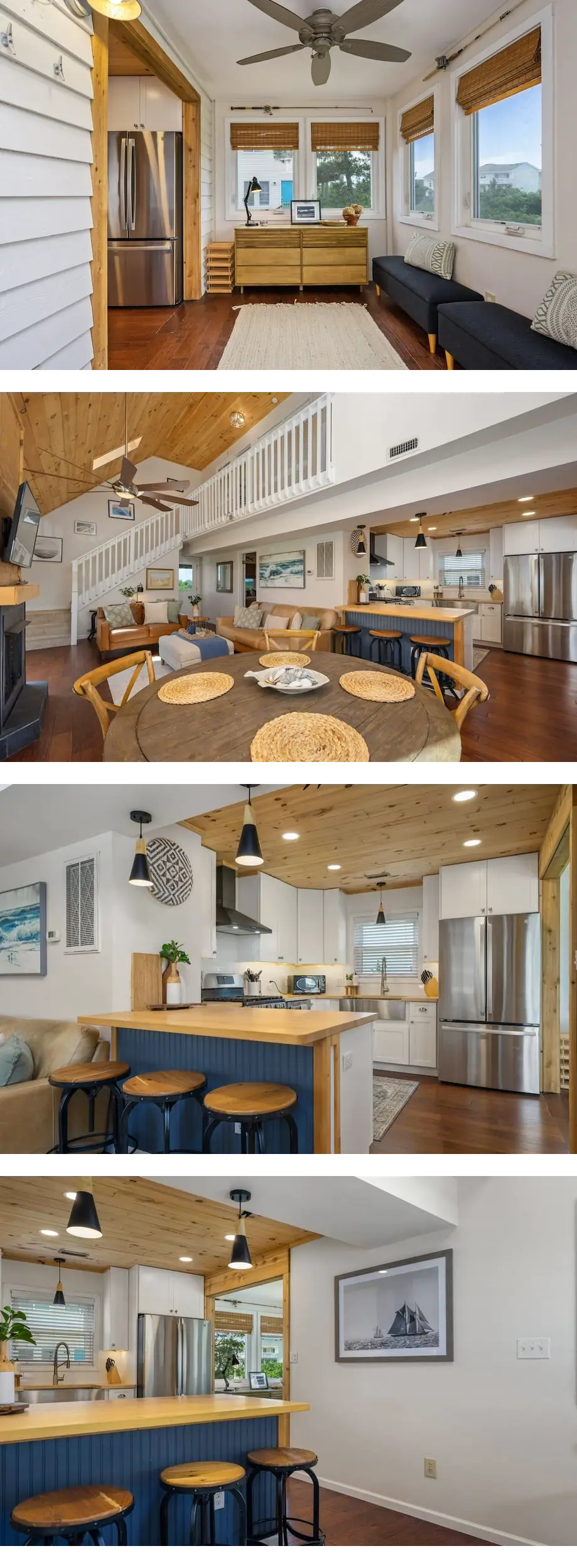 South Nags Head 3 Bed 2 Bath Home, Sleeps 8 only 4 Minutes to the beach!