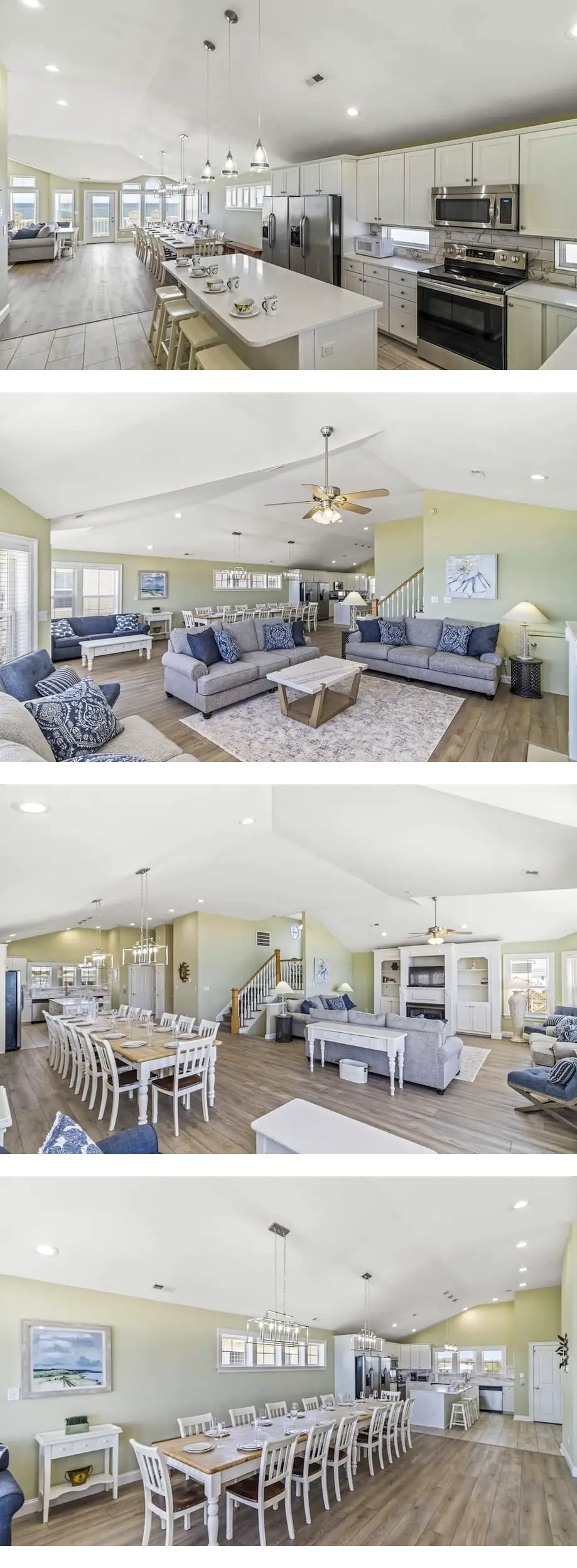Stunning oceanfront Nags Head vacation home with elevator!